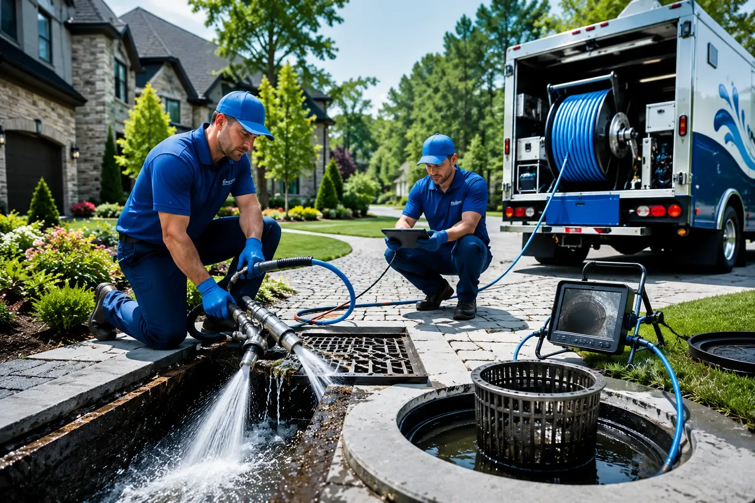 Local outdoor drain cleaning professionals in Clinton, WA